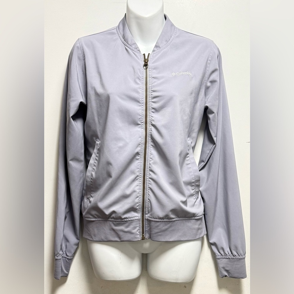 Columbia Women's Light Lavender Bomber Jacket Size XS
